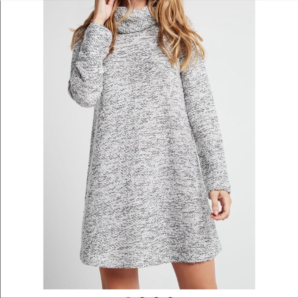 NWOT BCBGeneration cowl neck sweater dress, Size Small - Picture 3 of 8